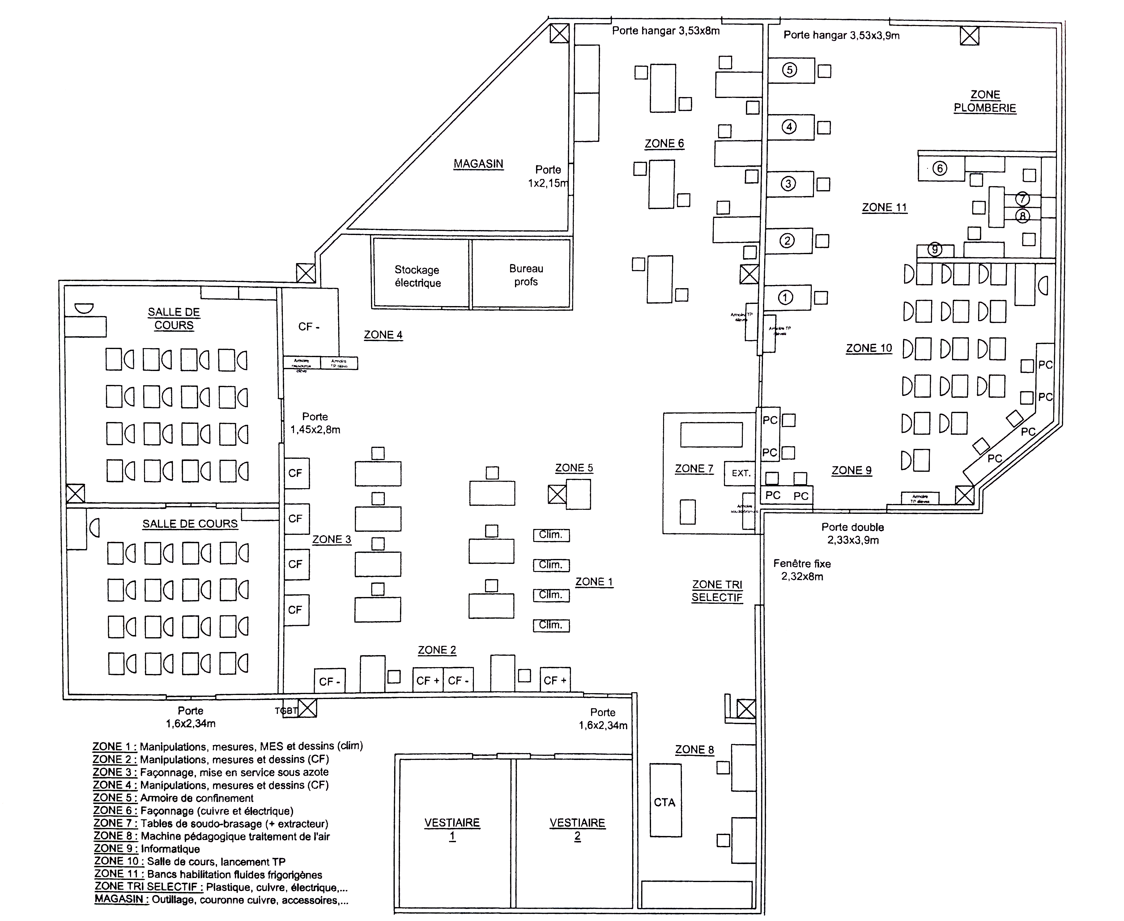 plan de salle plateau MFER